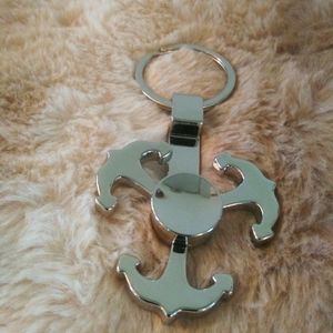 Anchor Keychain Fidget Spinner NWOT